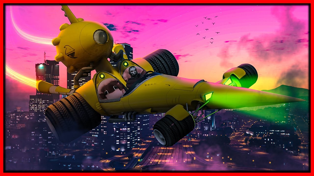 Cops HATED my 5000HP Jet Car in GTA 5 RP
