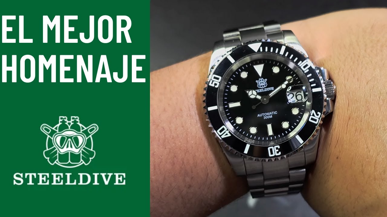 Unboxing Steeldive SD 1953 SUBMARINER en español | México