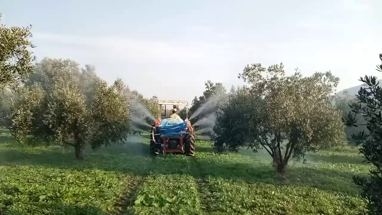 Taral  ilaçlama makinesi 8 başlı