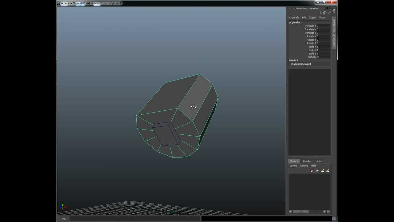 Pivot Align In Maya (Rus).avi