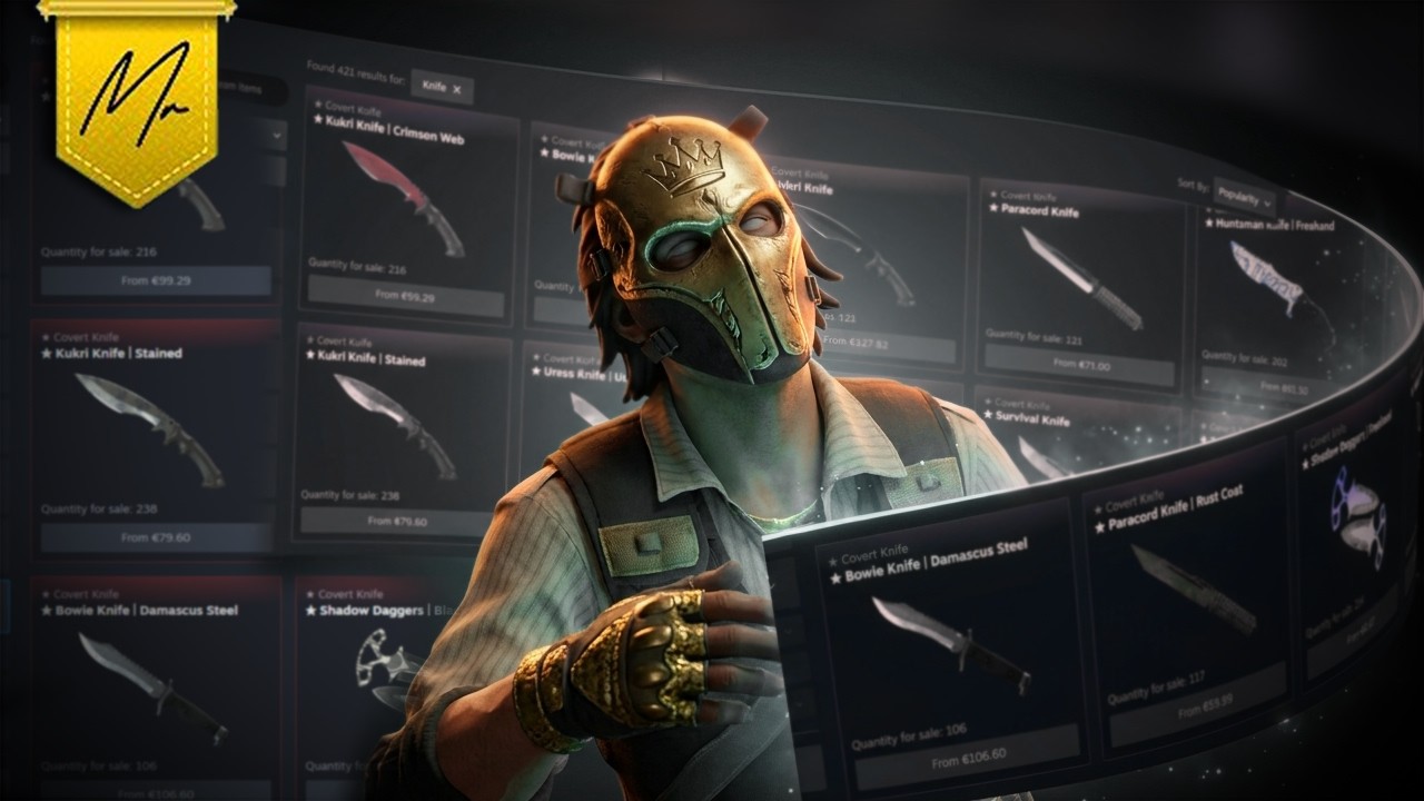 Новое обновление торговой площадки Steam