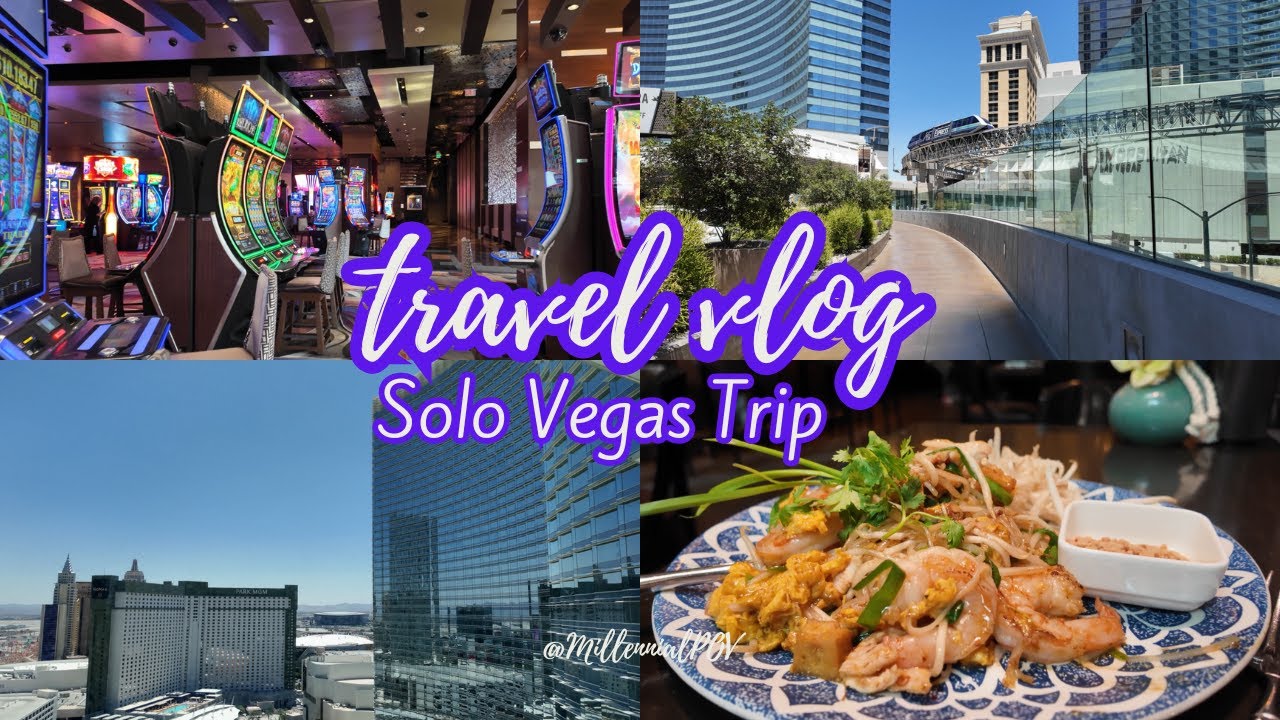 LAS VEGAS Solo Vlog | Staying at the Aria Resort and Casino