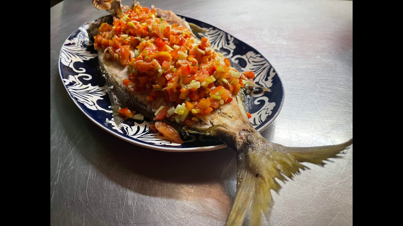 Receta de Pez limón con piriñaca, Albero restaurante