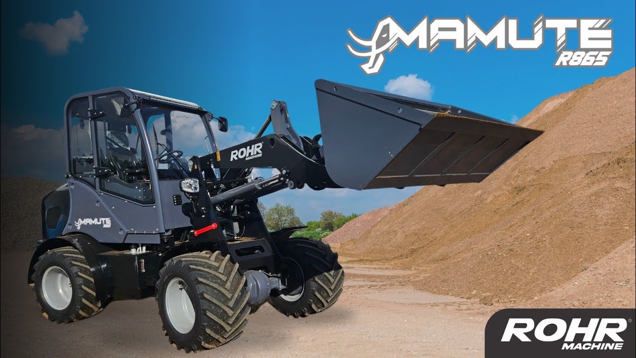 Pa Carregadeira ROHR Machine - MAMUTE R-865