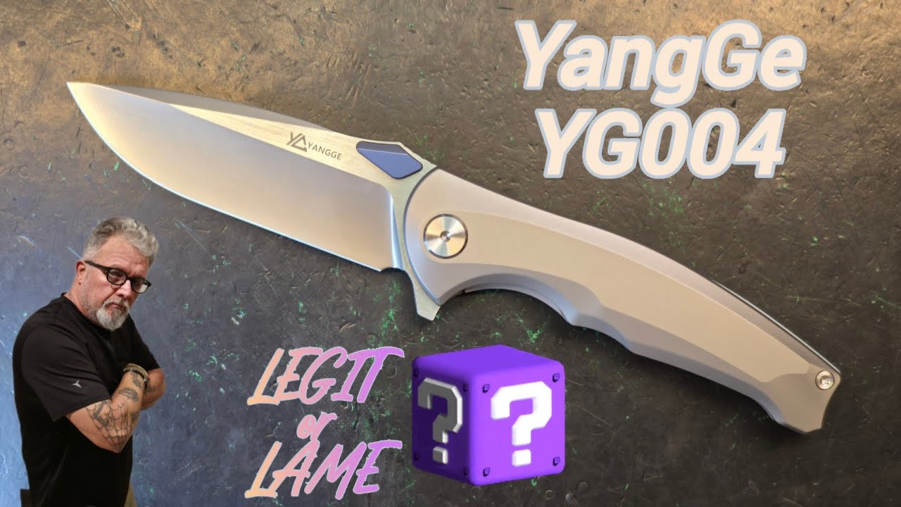 YANGGE YG004 #knifereview #knifedisassembly #edcknife  #yanggeknives #yanggeknife #yanggeyg004