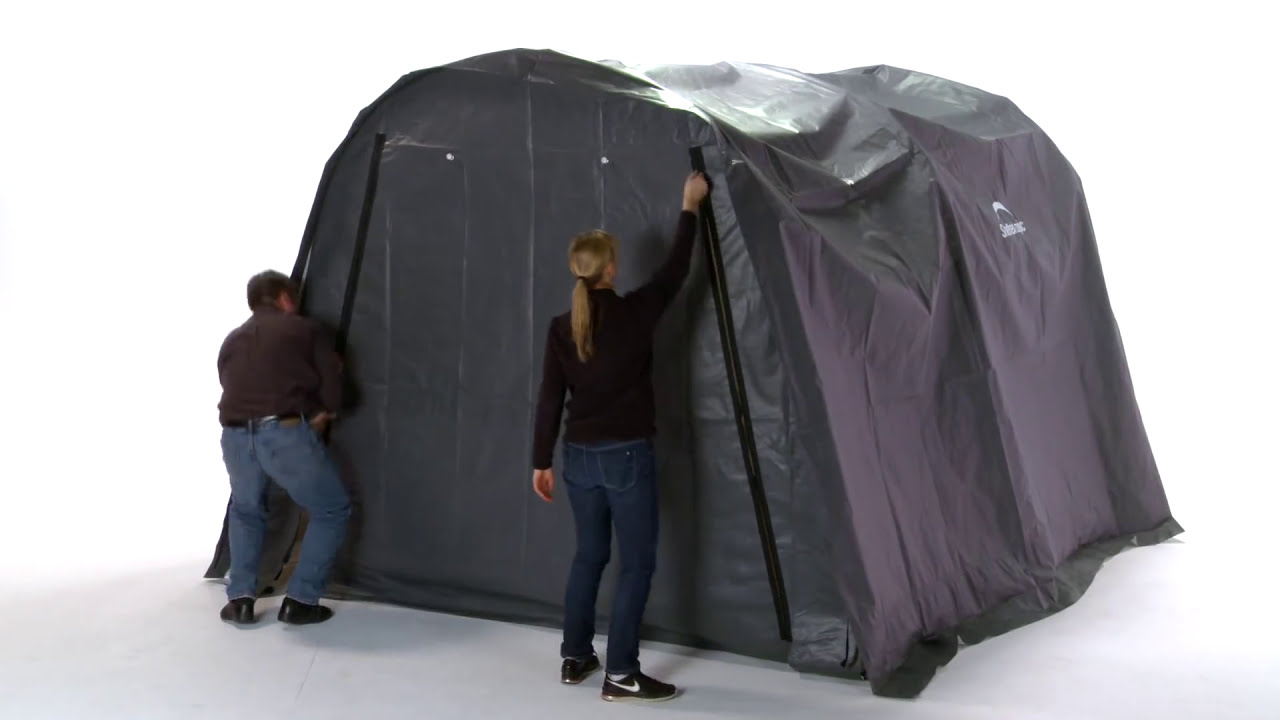 How to: Assembling a ShelterLogic&reg; Shed-in-a-Box&reg; RoundTop&reg;
