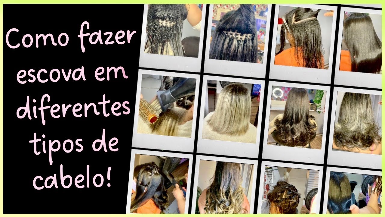 #como #fazer uma #escova perfeita em diferentes tipos de cabelo