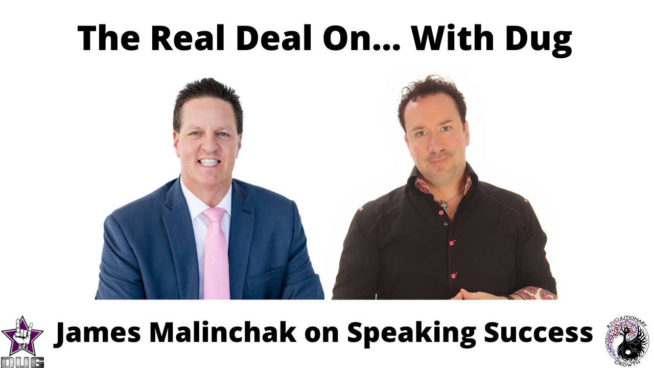 How succeed as a professional public speaker!  James Malinchak shares The Real Deal On... Speaking