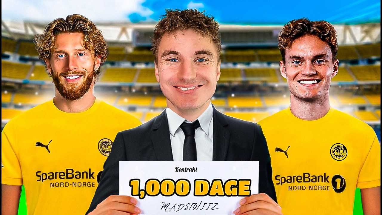 Jeg er Træner for Bodø Glimt i 1,000 Dage!💛