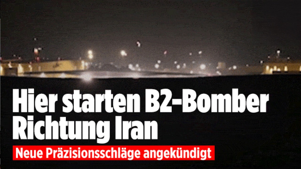 USA starten B-2-Bomber gegen Iran: Neue Präzisionsschläge angekündigt