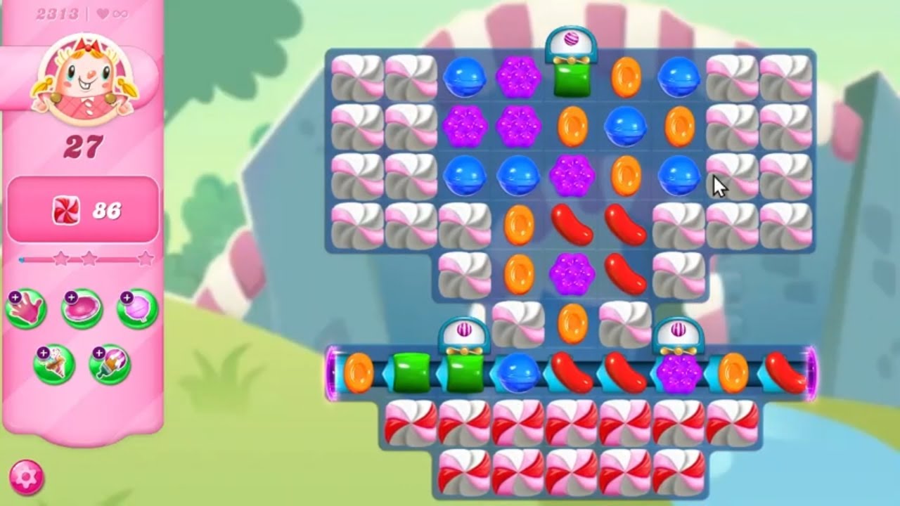 Candy Crush Saga LEVEL 2313 NO BOOSTERS (new version)