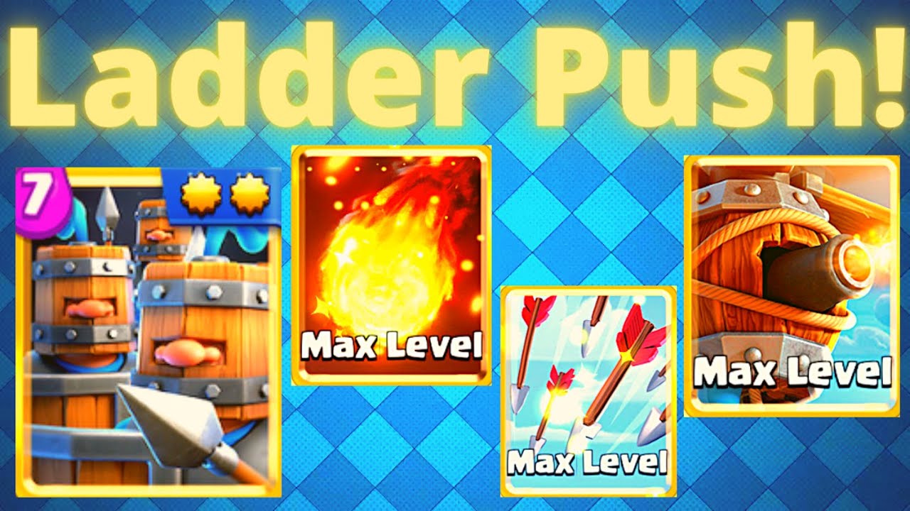 🏆MID-SEASON LADDER PUSH with Royal Hogs🏆 - Clash Royale Live Stream