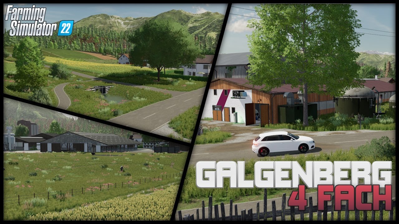 LS22 GALGENBERG 4 Fach - MAPRUNDGANG mit aktuellem Status zum Stand der KARTE (ENDSPURT)