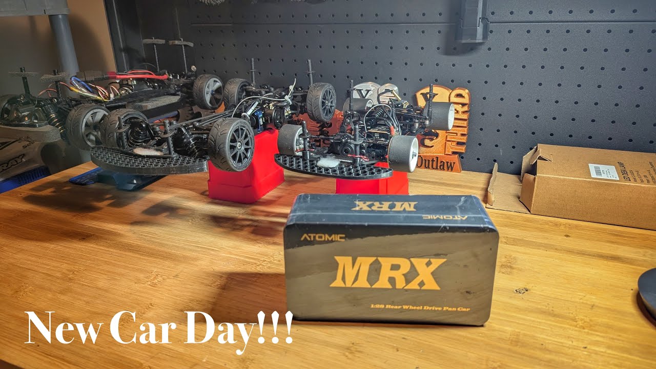 New car day!!   ATOMIC MRX live unboxing!!
