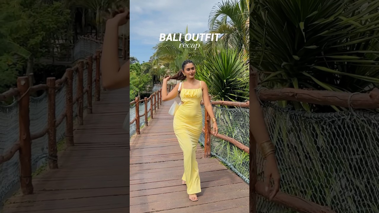 Bali recap - summer vacation outfits 🌊 #bali #outfitideas #travelblogger