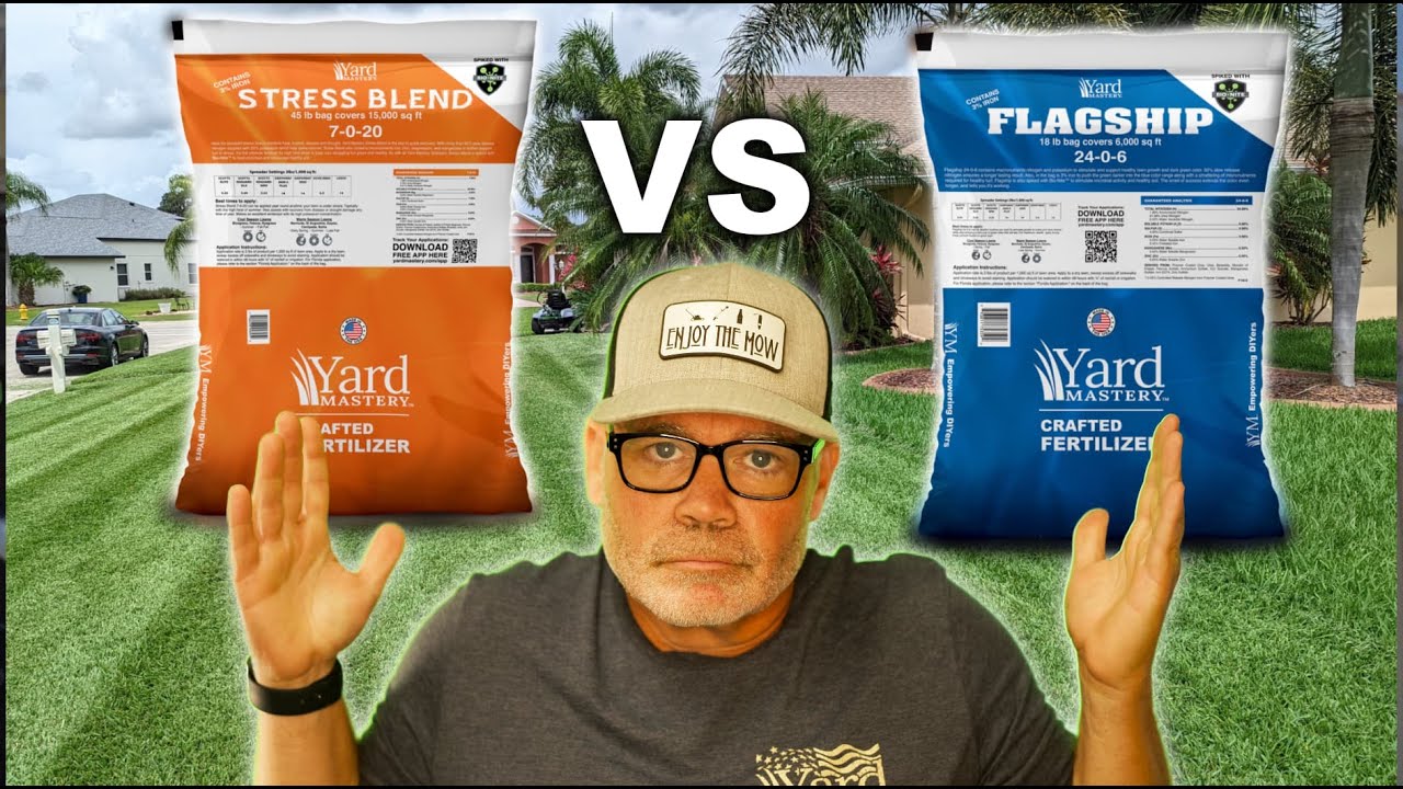 Приложение Yard Mastery :: Spring :: Stress Blend vs Flagship