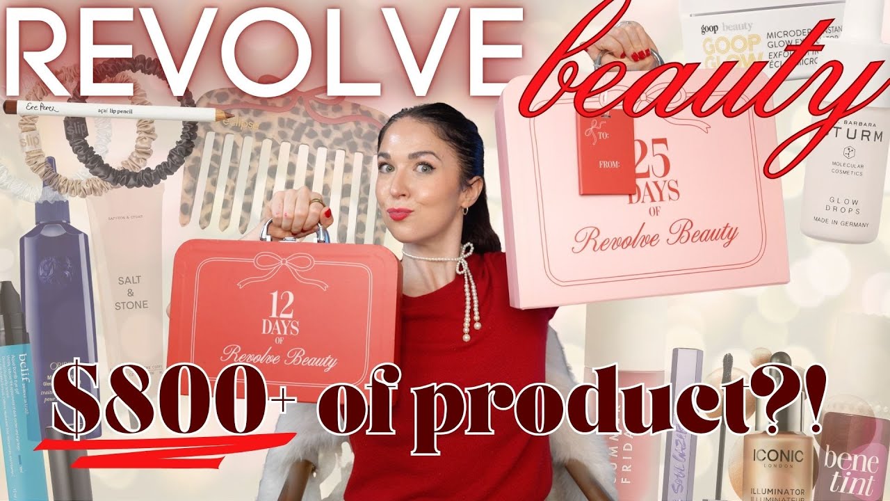 Я распаковала ОБА адвент-календаря Revolve Beauty &mdash; вы не поверите в разницу 😱