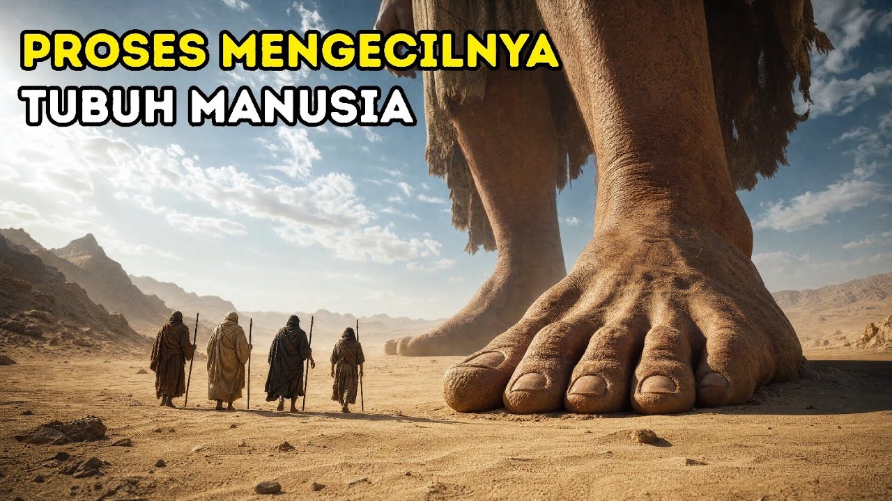 Kenapa Kita Kecil? Jika Nabi Adam Raksasa, Inilah Jawabanya #dakwahislam #kajianislam #motivation