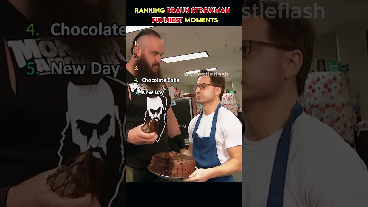 Braun Strowman's most funniest moments 😂