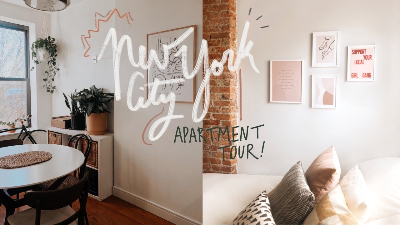 NEW YORK CITY APARTMENT TOUR! 2 Bedroom Brooklyn Apartment