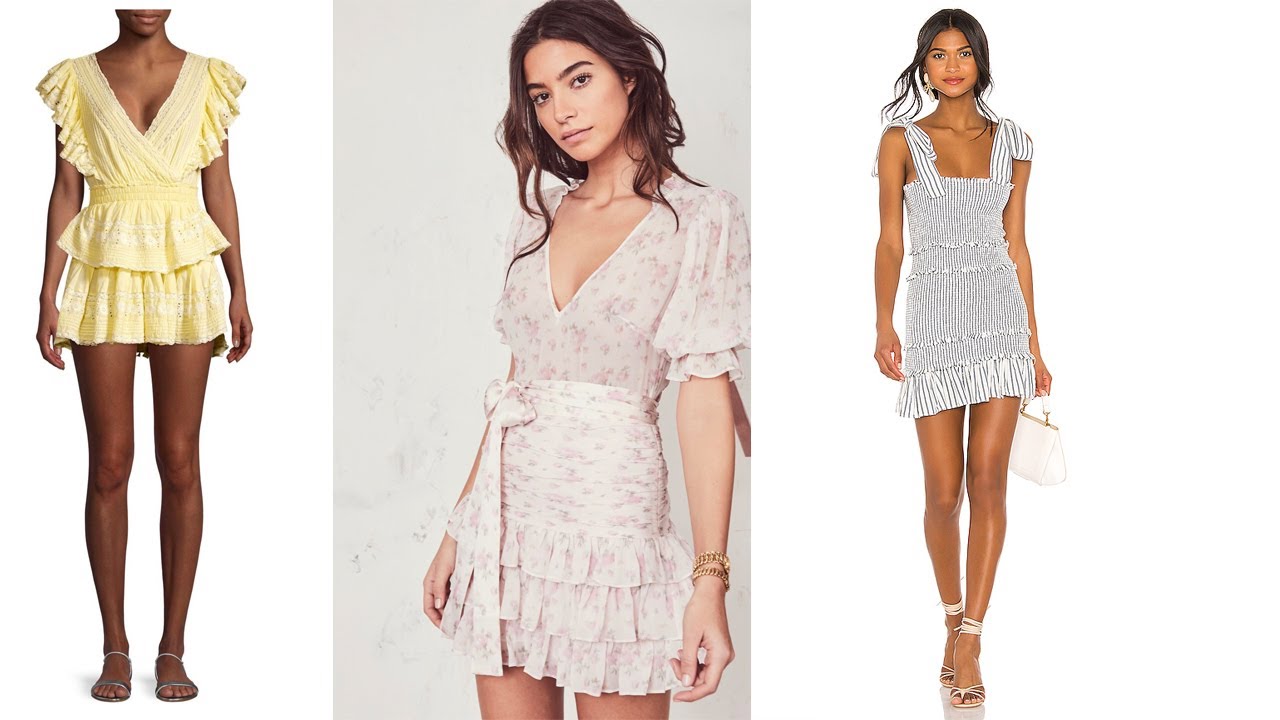 Summer Dresses from LoveShackFancy Try-On Haul and Sizing
