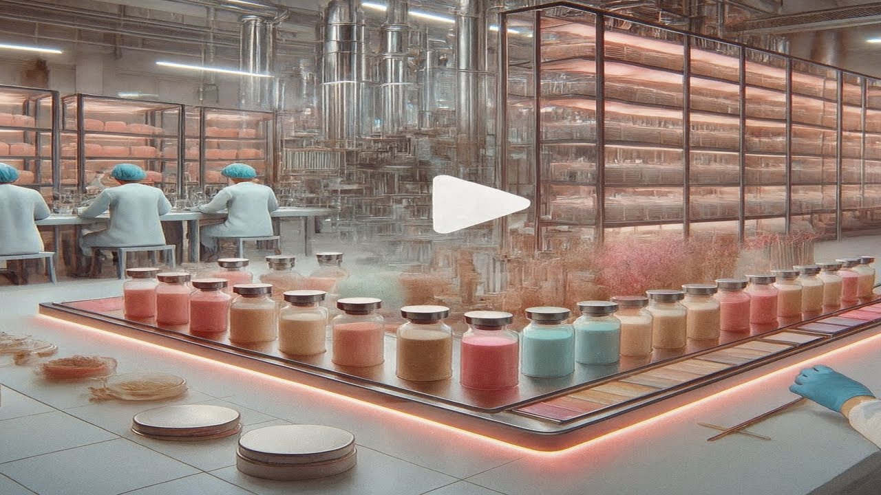 Usine de Cosmétiques : De l’Ingrédient à Votre Trousse de Maquillage