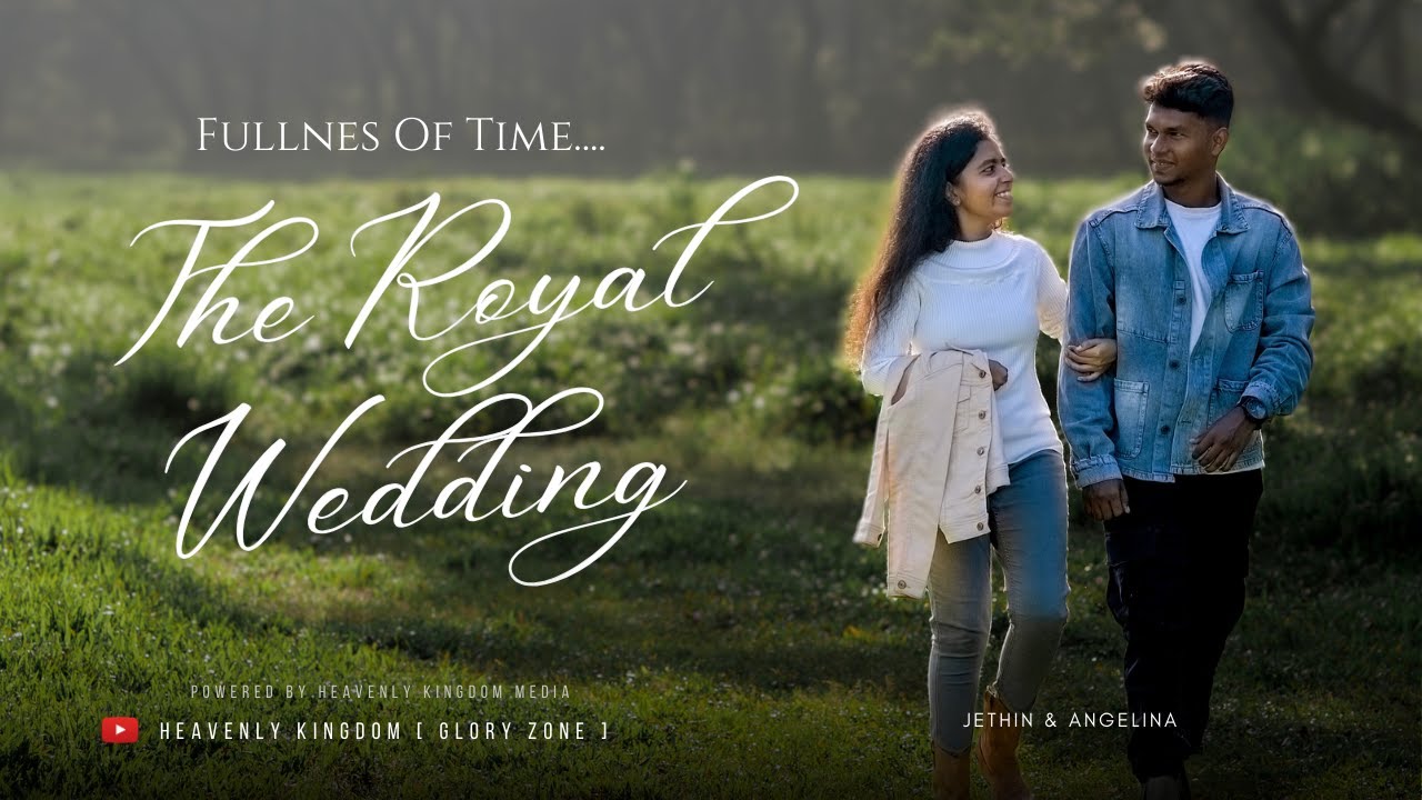 IT’S A MYSTERY DESIGNED BY GOD THE ROYAL WEDDING || PASTOR JETHIN J THOMAS & ANGELINA D.S [6-1-2025]