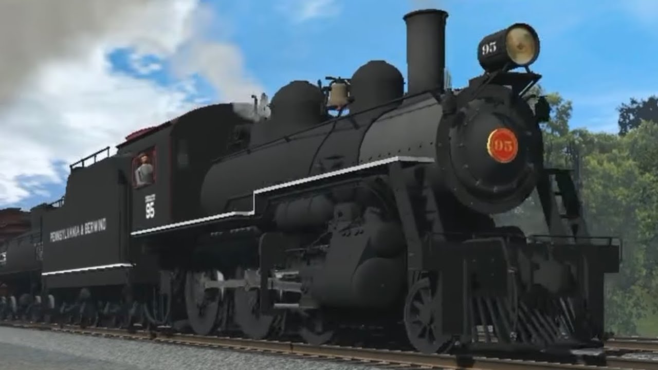 Pennsylvania & Berwind Freight Extra 95 - TrainzSpotting