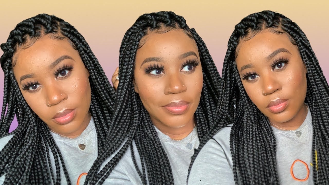 WOW!!! I The BEST Full Lace Realistic Box Braid  ??? I NeatandSleek