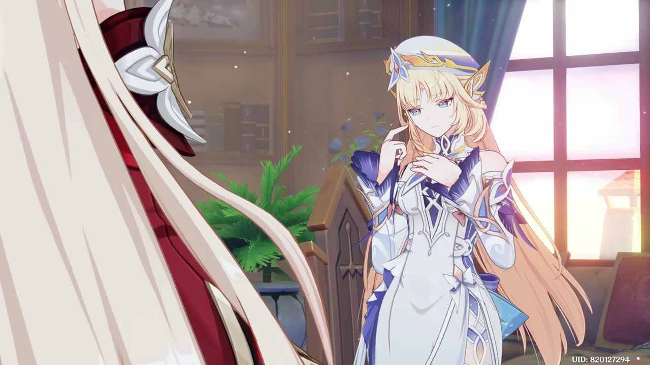 Just Nicole Reeyn acting all shy and embarrassed for one minute ❤ [Genshin Impact / 原神]