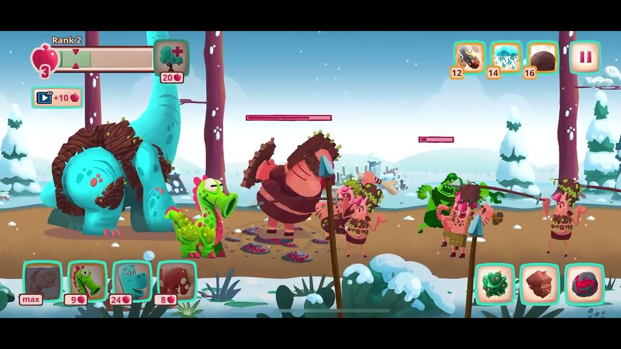 Dino Bash Level 58