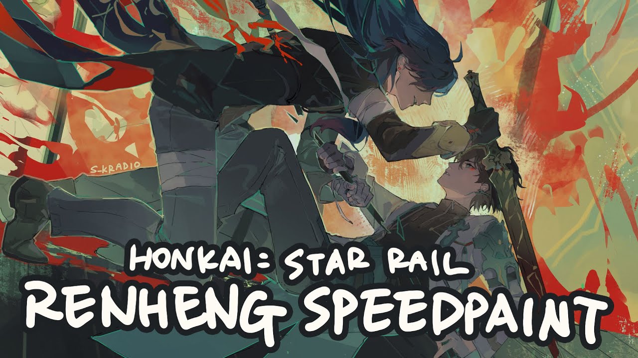 honkai star rail - renheng speedpaint