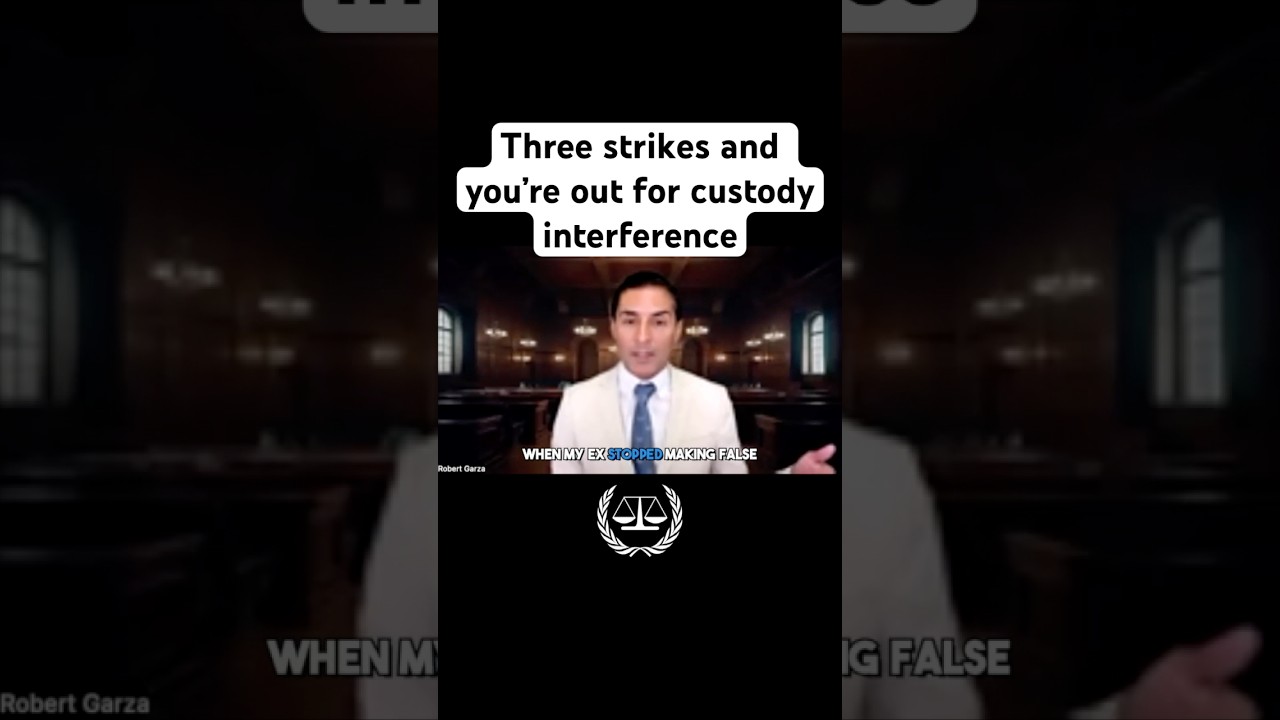 Three Strikes and You're out!  The Formula to End Custody Interference