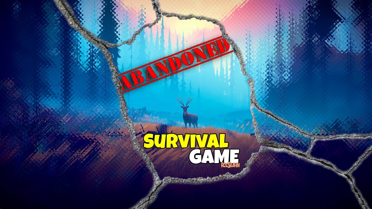 THIS SURVIVAL GAME WAS ABANDONED | AMONG TREES | 2022-2023