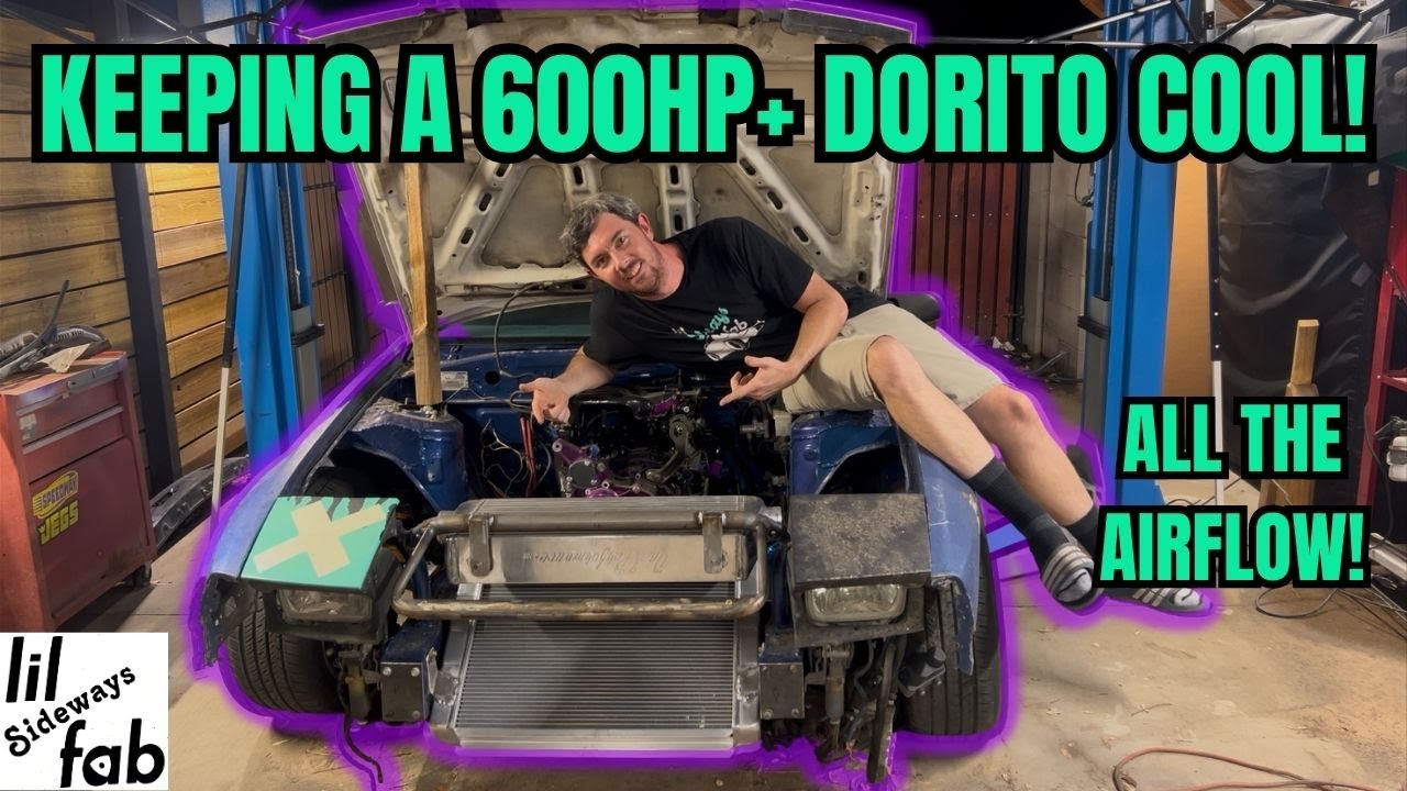 MOUNTING A MASSIVE RADIATOR AND INTERCOOLER ON MY TURBO FC RX7 DRIFT CAR!