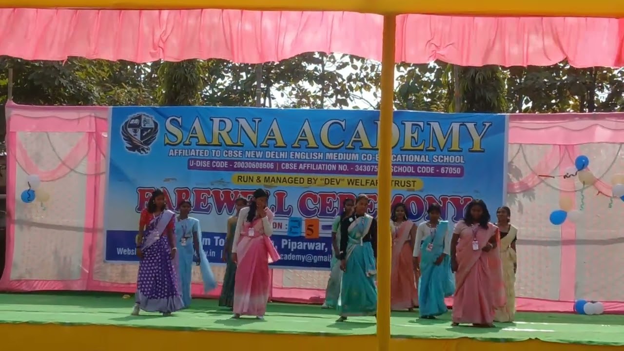 Sarna academy kusum tola ka dance farewell wala