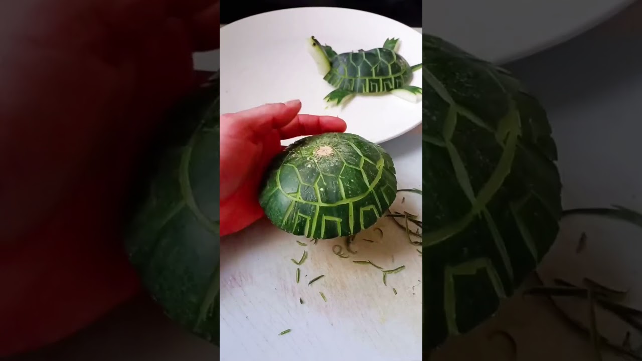 Food waste made into turtles