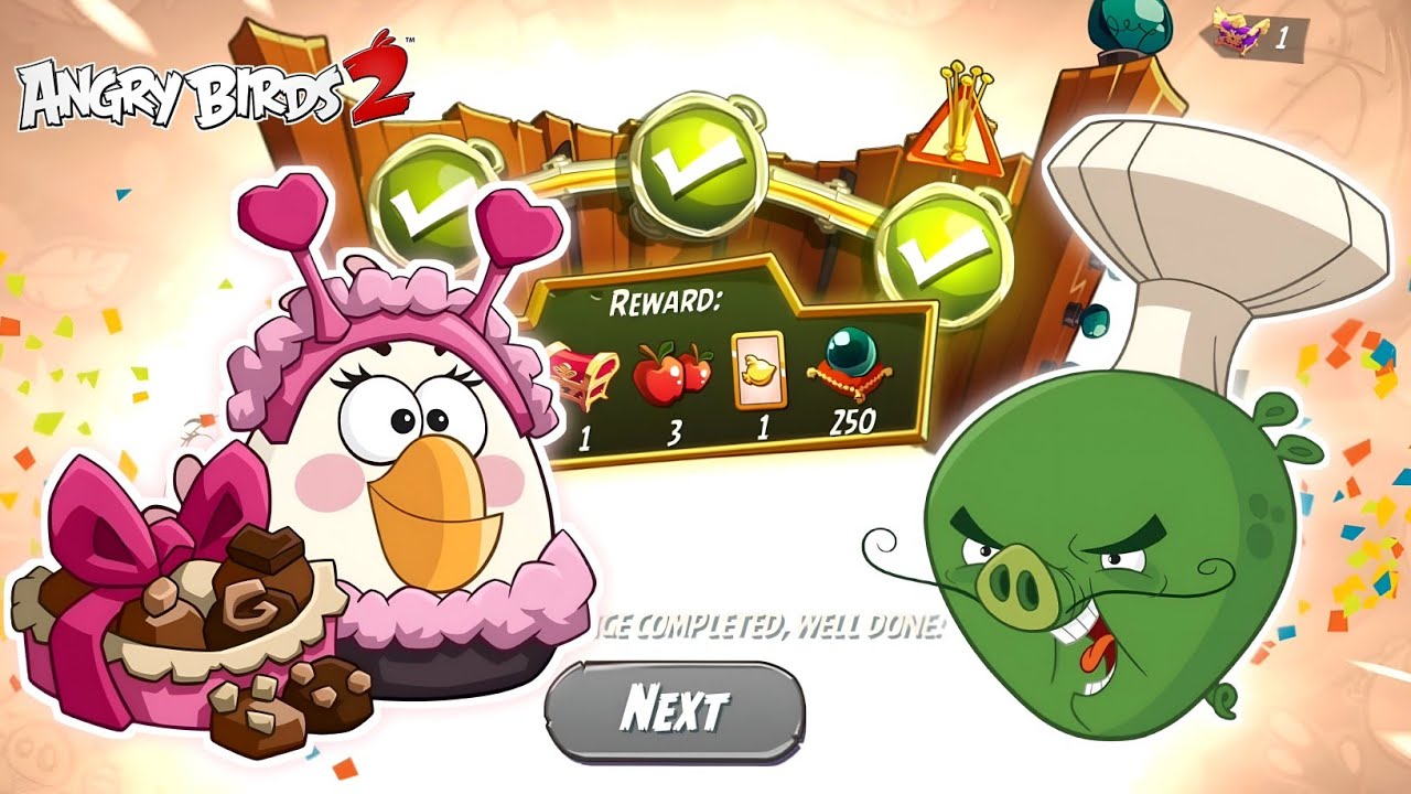 DC Matilda Mayhem Rooms (4-4-6) + King Pig Panic (3-4-5) - Angry Birds 2 