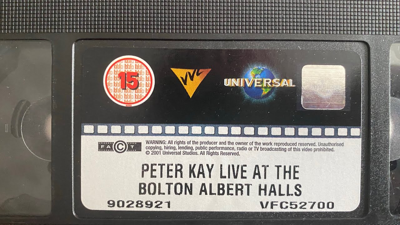 Closing to Peter Kay: Live at the Bolton Albert Halls (2003)