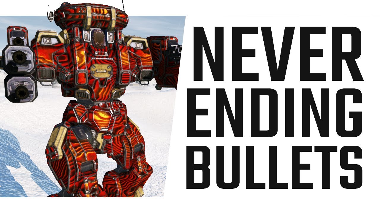 Neverending Bullet Stream - 6x LB 2-X Rifleman IIC Build - Mechwarrior Online The Daily Dose #886