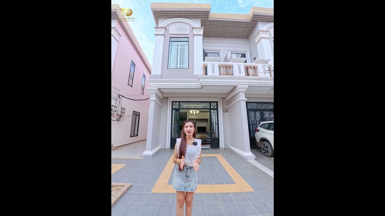 ផ្ទះវីឡាកូនកាត់EU1 ទីតាំងជាប់ផ្លូវក្រវ៉ាត់ក្រុង40m ដែលមានតម្លៃចាប់ពី43900$ 🎊