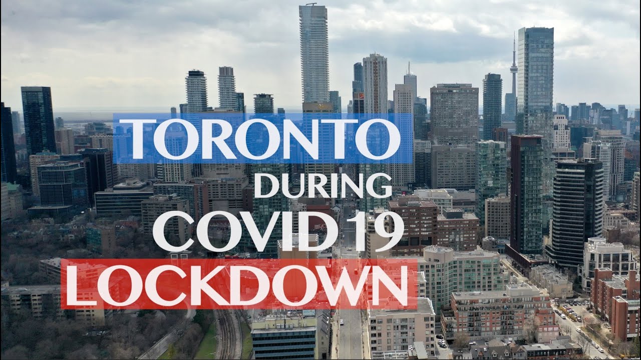 Toronto in lockdown during COVID-19 outbreak | Silent and empty city streets
