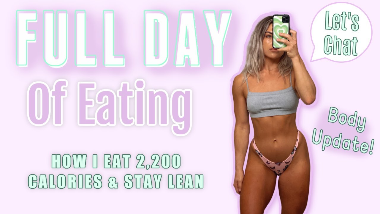 BODY UPDATE // WHAT I EAT IN A DAY // CURRENT MACROS