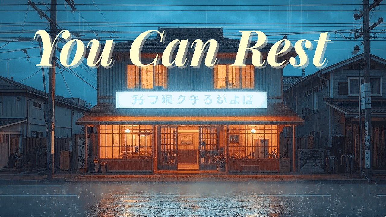 You’re Allowed to Rest Tonight  Rain Lofi for Sleep & Healing