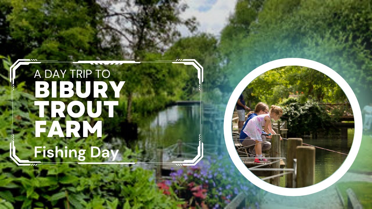 Bibury Trout Farm, Cotswold, UK. First time Fishing & BBQ #trout #barbecue #entertainment #bibury