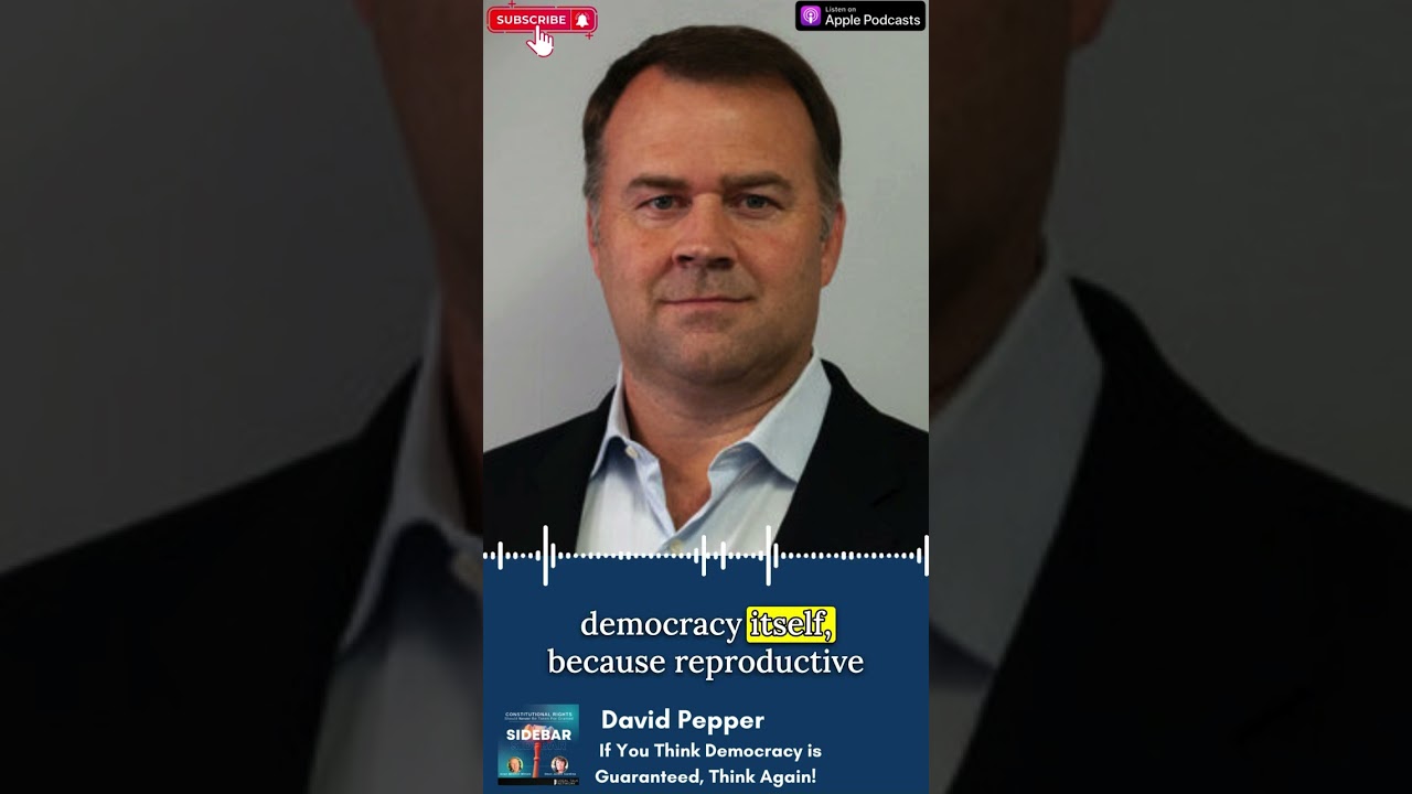If You Think Democracy is Guaranteed, Think Again! with David Pepper #shorts
