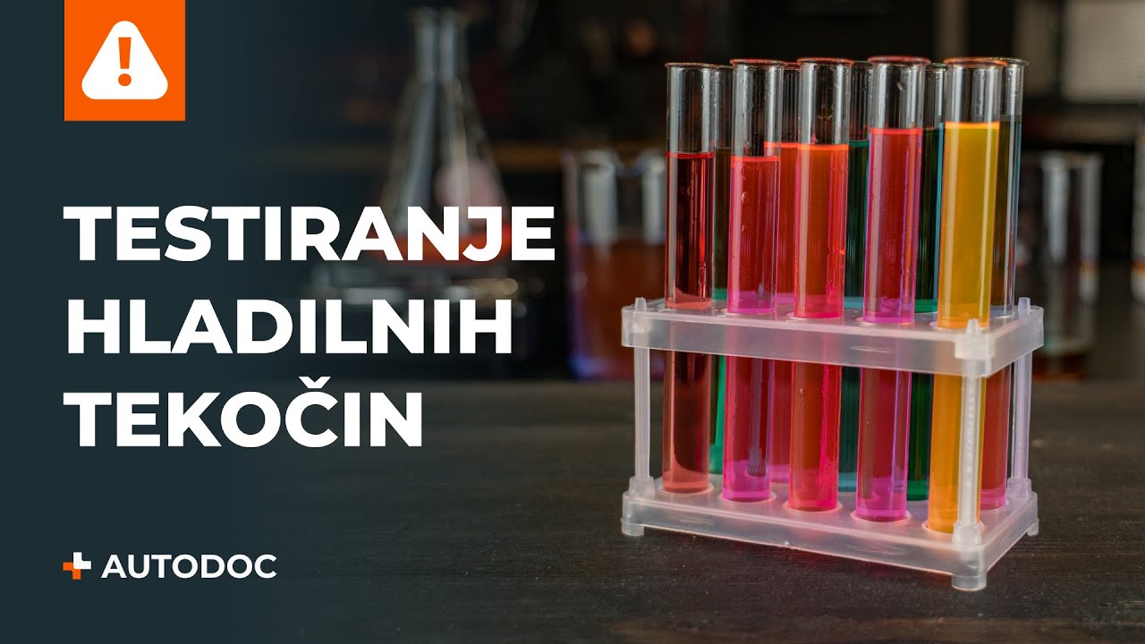 Test primerjave hladilnih tekočin | AUTODOC