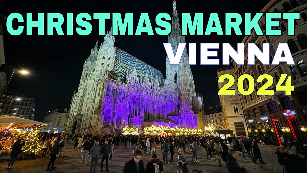 Vienna Christmas Market 2024 🇦🇹 Stephansplatz Vienna