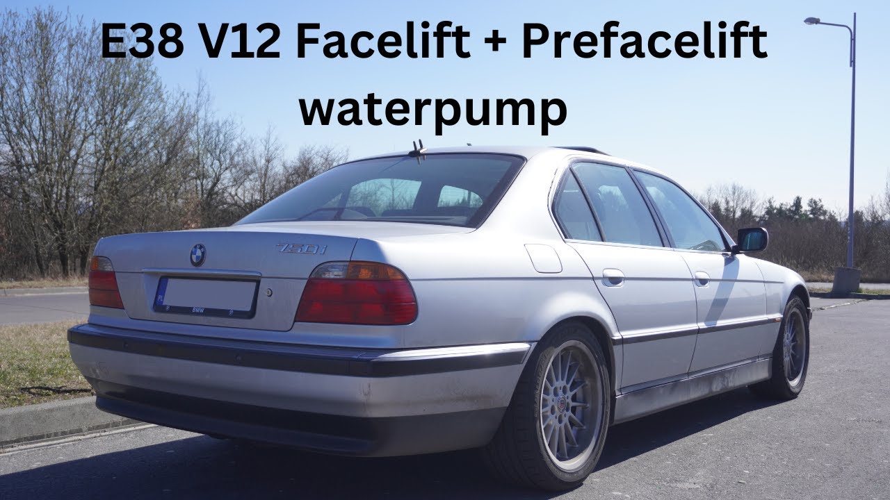 E38 V12: How to fit prefacelift waterpump to facelift M73 V12