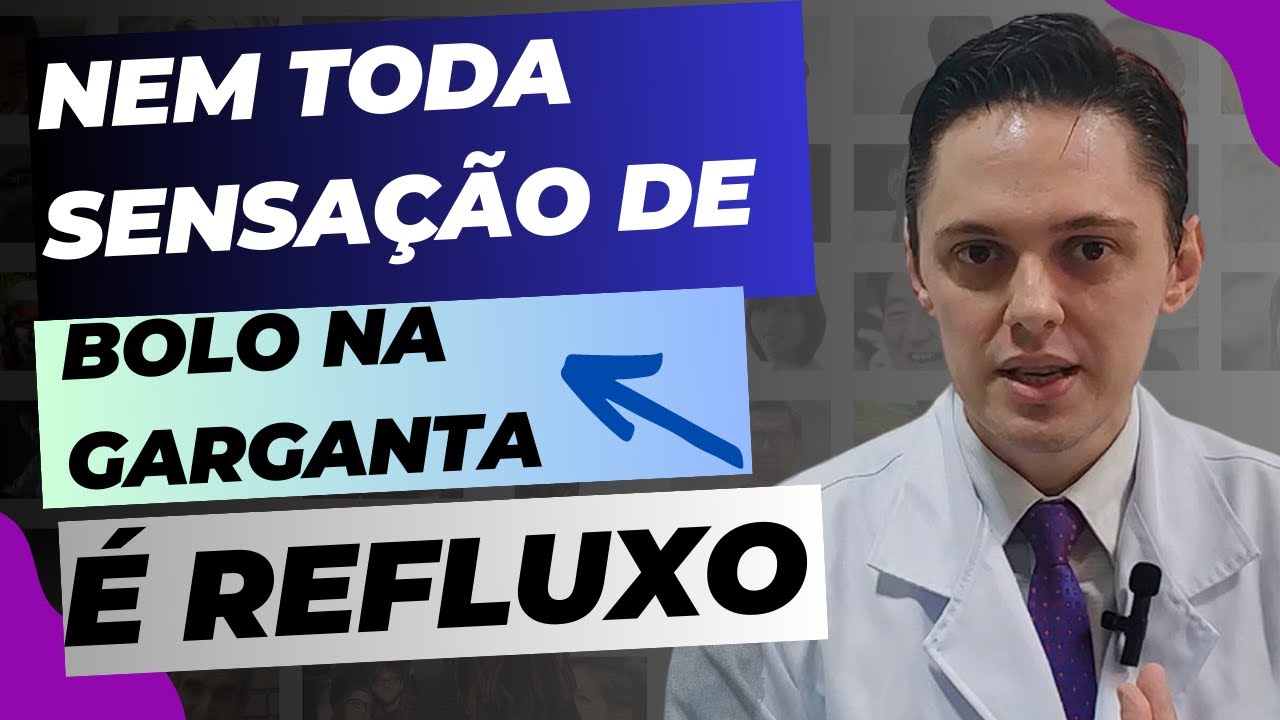 🔥Sensação de bolo na garganta é Refluxo faringo laríngeo sempre ? - [Otorrino Explica]